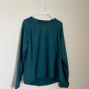 Spyder Teal Long Sleeve Blouse